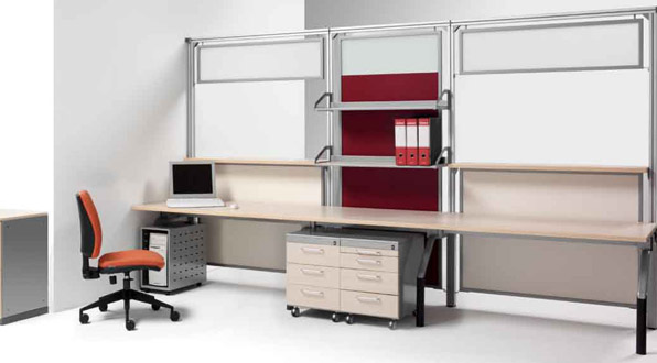 Irodabútor operatív: Twindesk